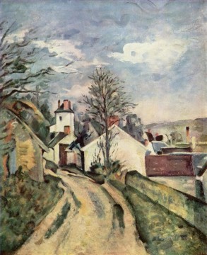  Auvers Painting - The House of Dr Gached in Auvers Paul Cezanne